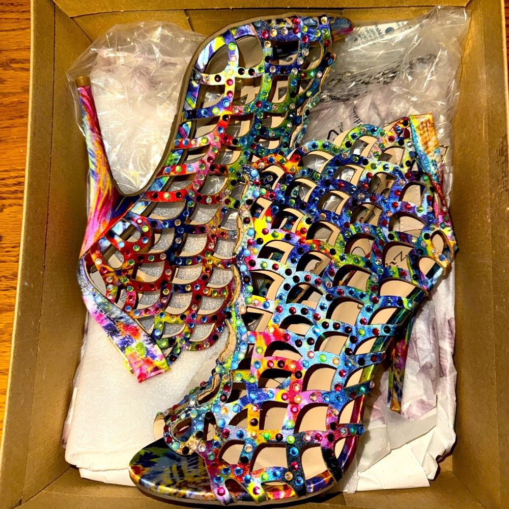Mermaid Sequin Heels 👠✨🧜🏽‍♀️